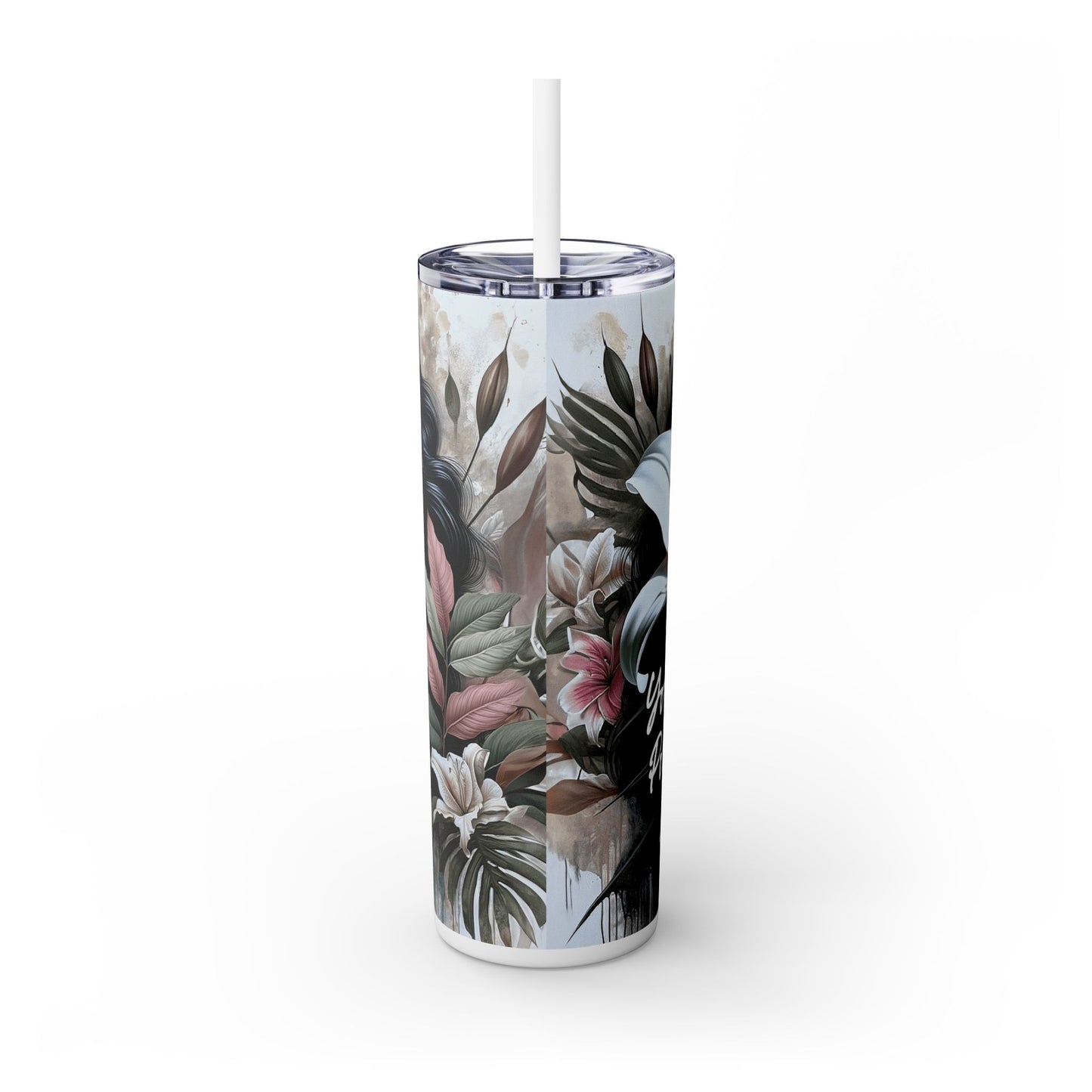 Skinny Tumbler with Straw #9, 20oz