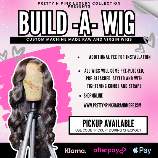 Build a Wig | Pretty N Pink Hair & More