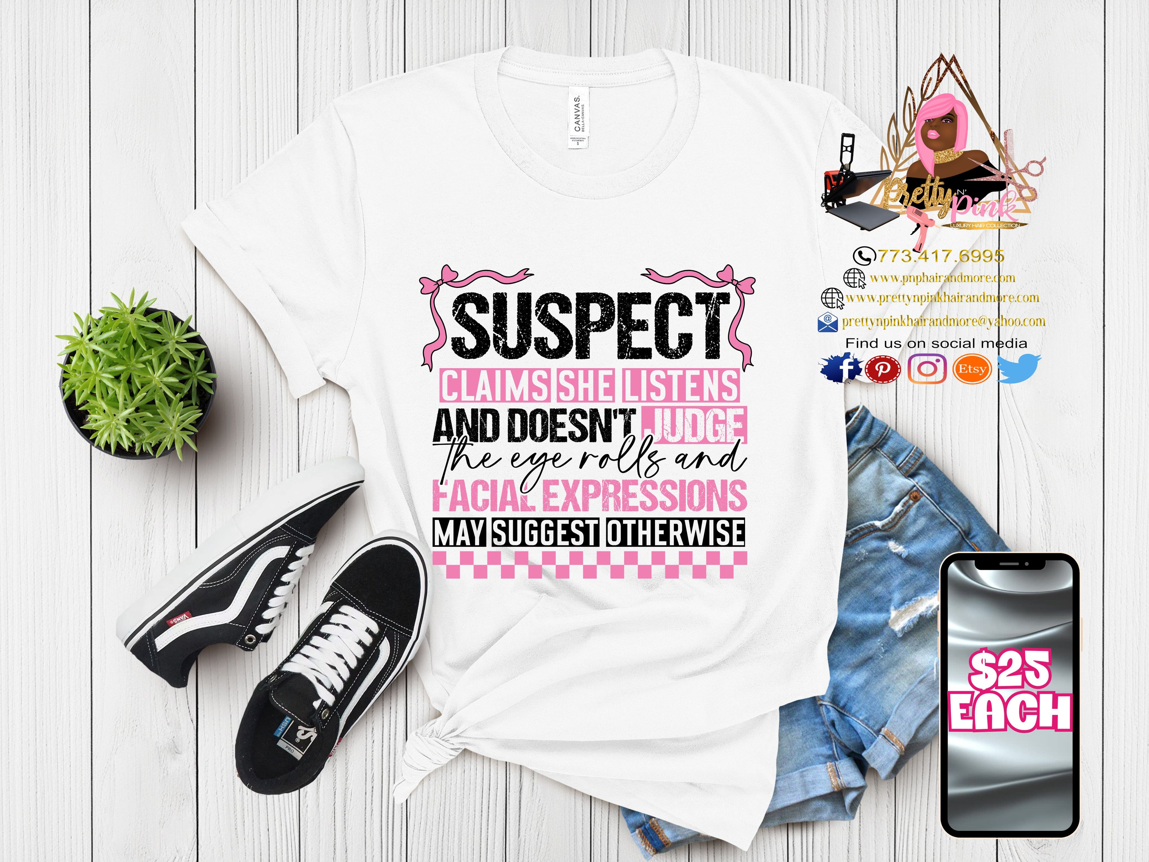 Suspect Claims Black & White