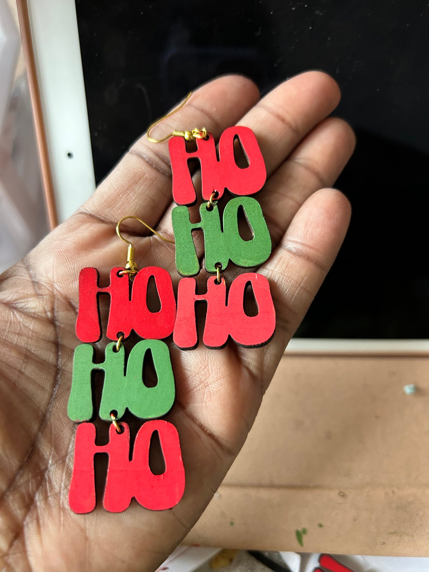 Ho Ho Ho Earrings