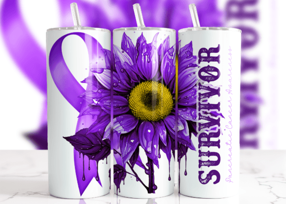 a vase filled with purple and purple flowers 