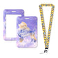 Sigma Gamma Rho sodality  ID Card Holders Lanyard Anime Credit Card Badge Holder Girl Retractable Clip Business Cardholder Key