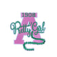 Iron on Embroidery Patches for Soror Girls, Alpha Kappa Alpha Sorority, Pink &Green AKA, Pretty Girl, SkeeWee, Ivy Leaf