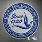 Stock Embroidery Blue Zeta Symbol 1920 Zeta Phi Beta Sorority Iron on Patch for Shoes and Jacket