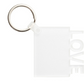 Sublimation Blanks Acrylic Keyring( , 5*5*0.4cm) | Pretty N Pink Hair & More