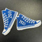 Stock Embroidery Blue Zeta Symbol 1920 Zeta Phi Beta Sorority Iron on Patch for Shoes and Jacket