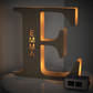 Personalized Name Wooden Letter Night Light 28CM