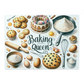 Baking Queens Pastries Glass Cutting Boards