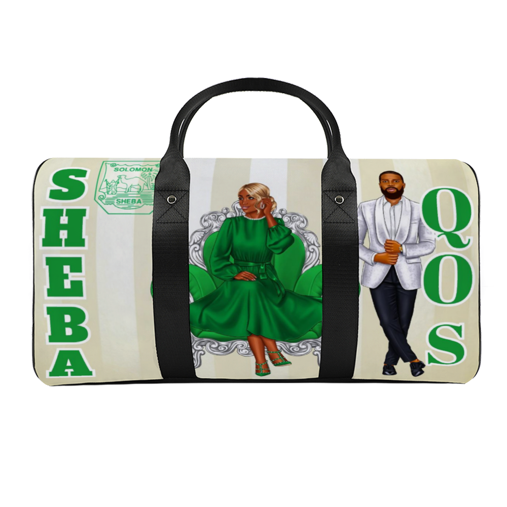 QOS, Sheba and Solomon Large Travel Luggage Gym Bags Duffel Bags