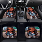 Custom Car Floor Mats 4 Pieces Rubber Non-Slip Floor Mats Auto Carpets Car Interior Decor