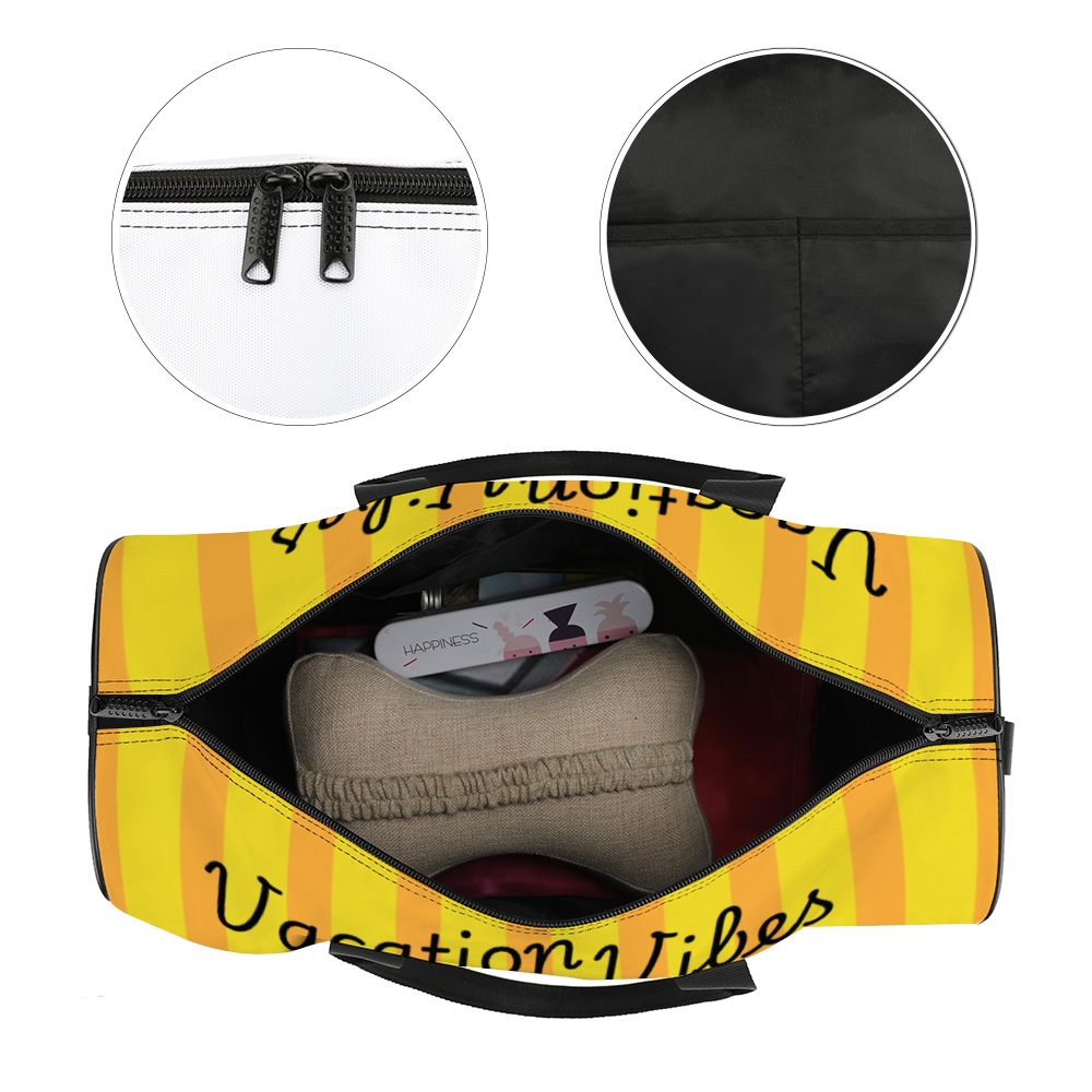 Vacation Vibes Large Travel Luggage Gym Bags Duffel Bags