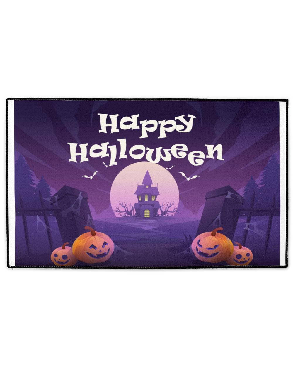 Spooky halloween mats Indoor Floor Mats