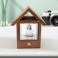 Custom 3D Crystal Photo Lamp Wooden House Night Light