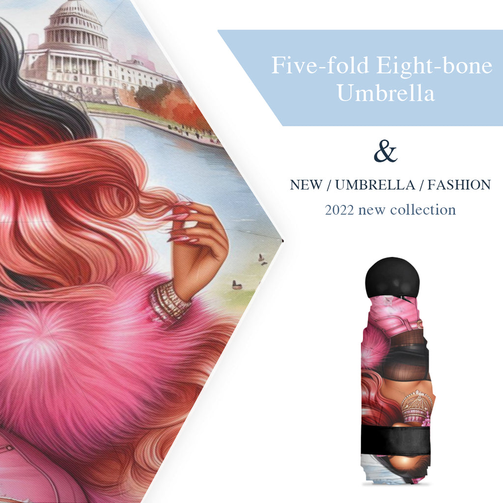 That Girl, African American Women Umbrella, Custom Umbrella