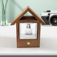 Custom 3D Crystal Photo Lamp Wooden House Night Light