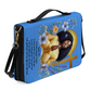 Blue & Gold ISAIAH 41:10  PU Bible Bag Strap Style Chic and Practical Fashion PU Leather Strap Bag