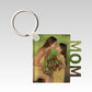 Sublimation Blanks Acrylic Keyring( , 5*5*0.4cm)