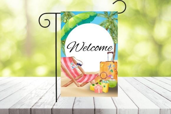 Custom Summer Yard Signs - Vibrant Front Yard Decorations