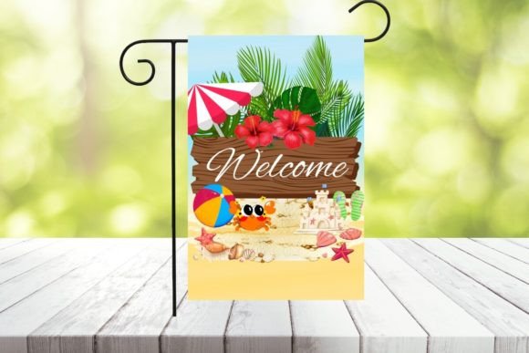 Custom Summer Yard Signs - Vibrant Front Yard Decorations