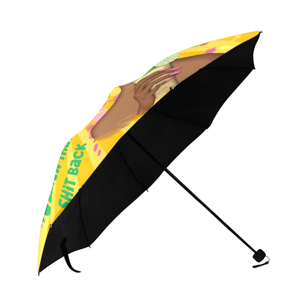Life gave me Lemons Umbrella Anti-UV Foldable Umbrella
