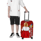 Red OES Luggage Case Covers Travel Suitcase Covers