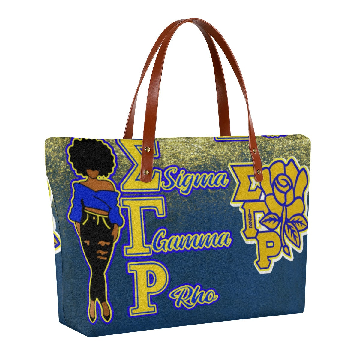 a close up of a yellow and black suitcase 