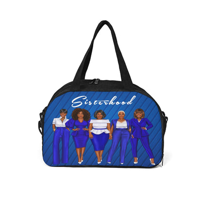Blue Sisterhood Travel Luggage Bag