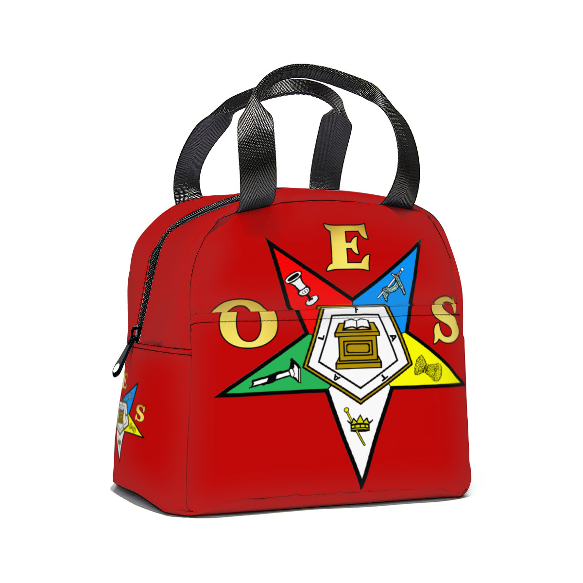 OES Star Red Lunch Bag, Sorority, Sisterhood,  Hot/Cold, Customized