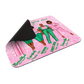 Pink & Green AKA, Sorority Non-slip Waterproof Mouse Pad 9.8" x 11.8"