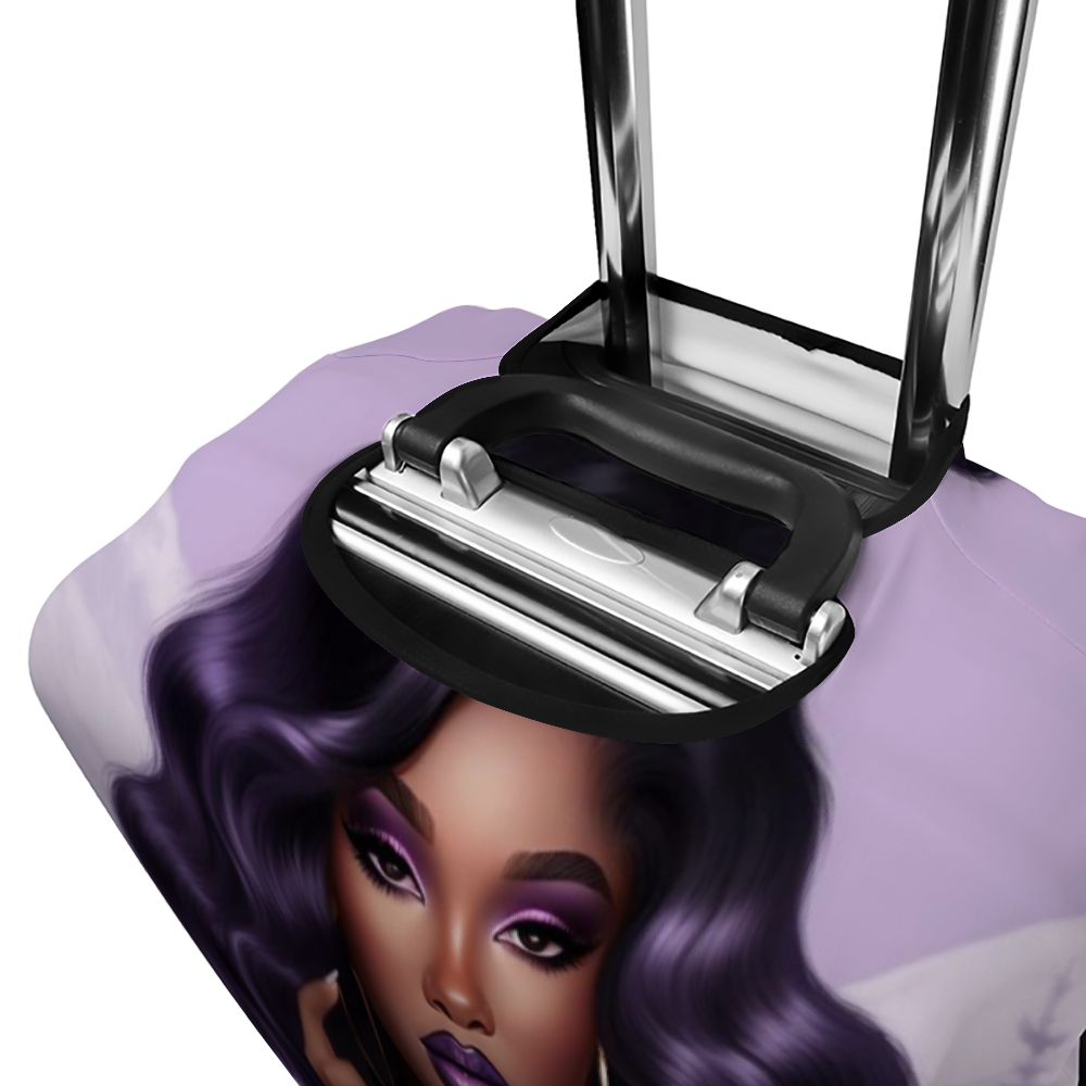 Purple Passion Luggage Case Covers Travel Suitcase Covers