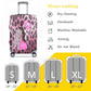 Pink and Gray Girls Luggage Set, Travel, Duffle Bag, Luggage Tag, Custom Luggage, Teddy Bear & Balloon Luggage Set