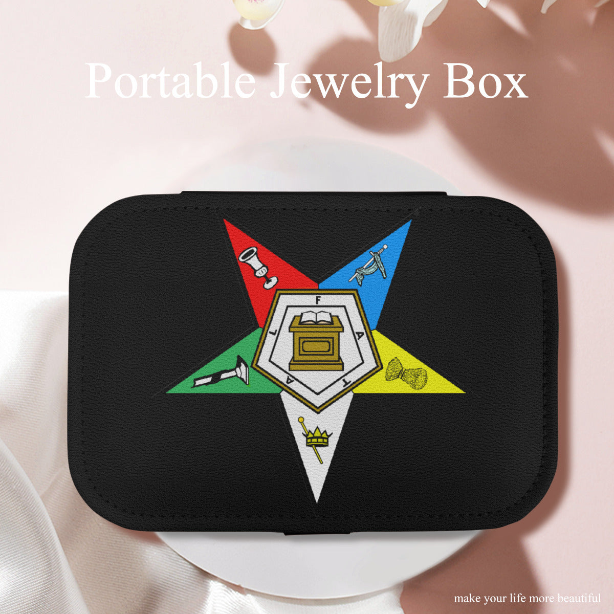 OES Travel Jewelry Box, Portable Jewelry Box, Convention Jewelry Box,