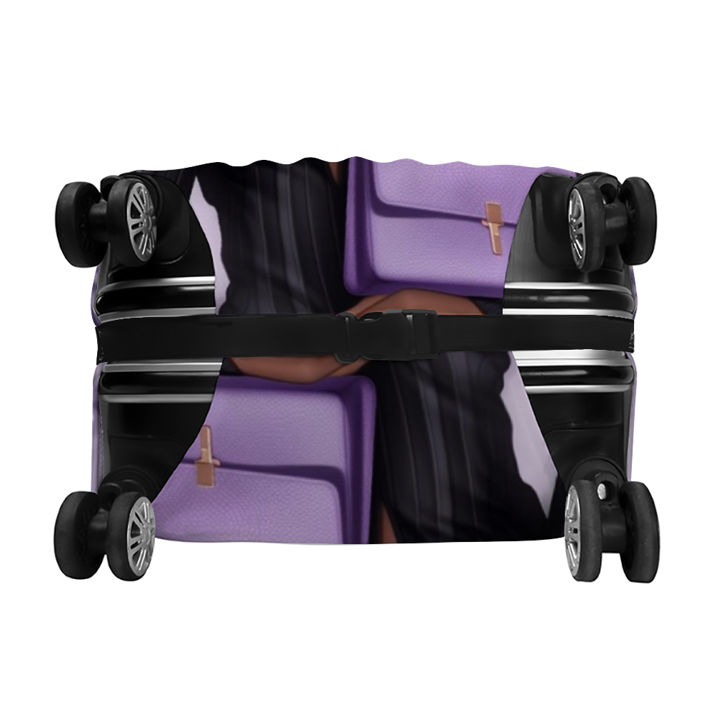Purple Passion Luggage Case Covers Travel Suitcase Covers